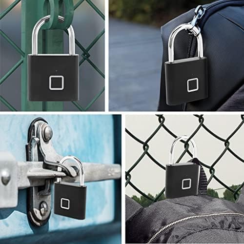 GLAMORA™ - Smart Fingerprint Padlock | Waterproof & Keyless Security